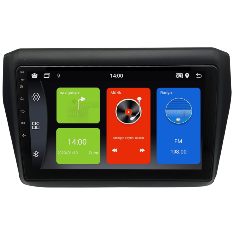 Suzuki Swift Android Multimedya Sistemi (2018-2024) CRV-4521XDA