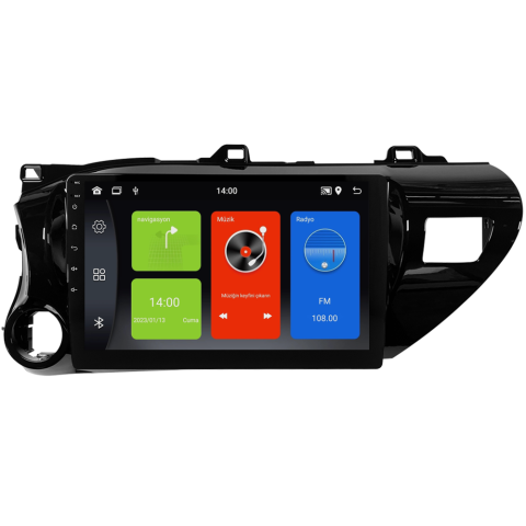 Toyota Hilux Android Multimedya Sistemi (2017-2024) CRV-4785XDA