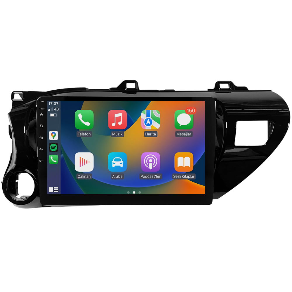 Toyota Hilux Android Multimedya Sistemi (2017-2024) CRV-4785XAA