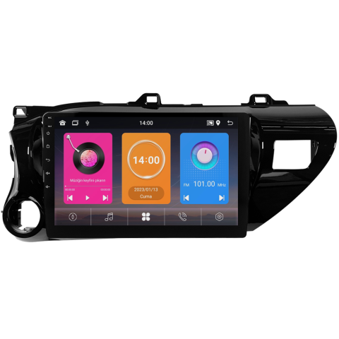 Toyota Hilux Android Multimedya Sistemi (2017-2024) CRV-4785XAA
