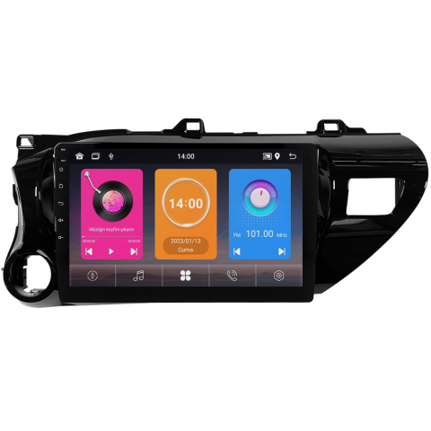 Toyota Hilux Android Multimedya Sistemi (2017-2024) CRV-4785XAA