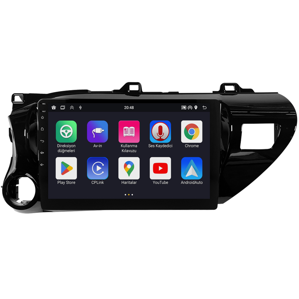 Toyota Hilux Android Multimedya Sistemi (2017-2024) CRV4785XP