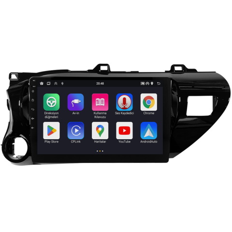 Toyota Hilux Android Multimedya Sistemi (2017-2024) CRV4785XP