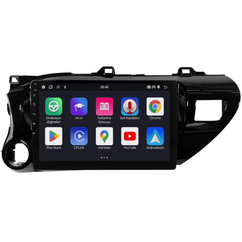 Toyota Hilux Android Multimedya Sistemi (2017-2024) CRV4785XP