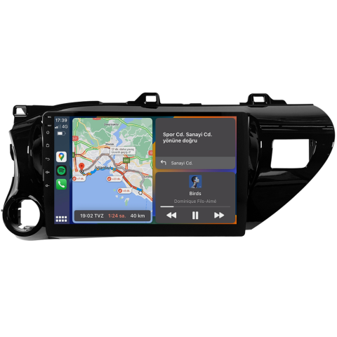 Toyota Hilux Android Multimedya Sistemi (2017-2024) CRV-4785XR