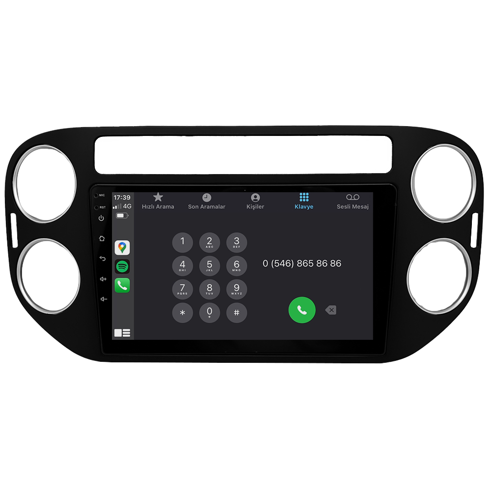 Volkswagen Tiguan Android Multimedya Sistemi (2008-2016) CRV-4581XR