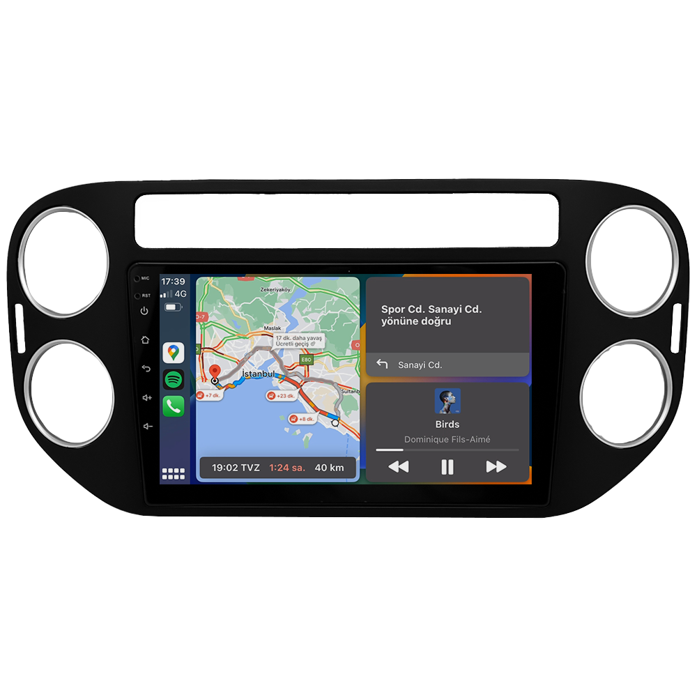 Volkswagen Tiguan Android Multimedya Sistemi (2008-2016) CRV-4581XR