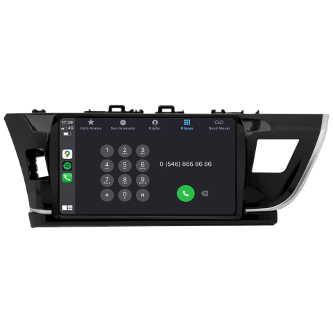 Toyota Corolla Android Multimedya Sistemi (2013-2015)CRV-4550XAA