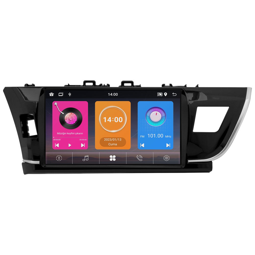 Toyota Corolla Android Multimedya Sistemi (2013-2015)CRV-4550XAA