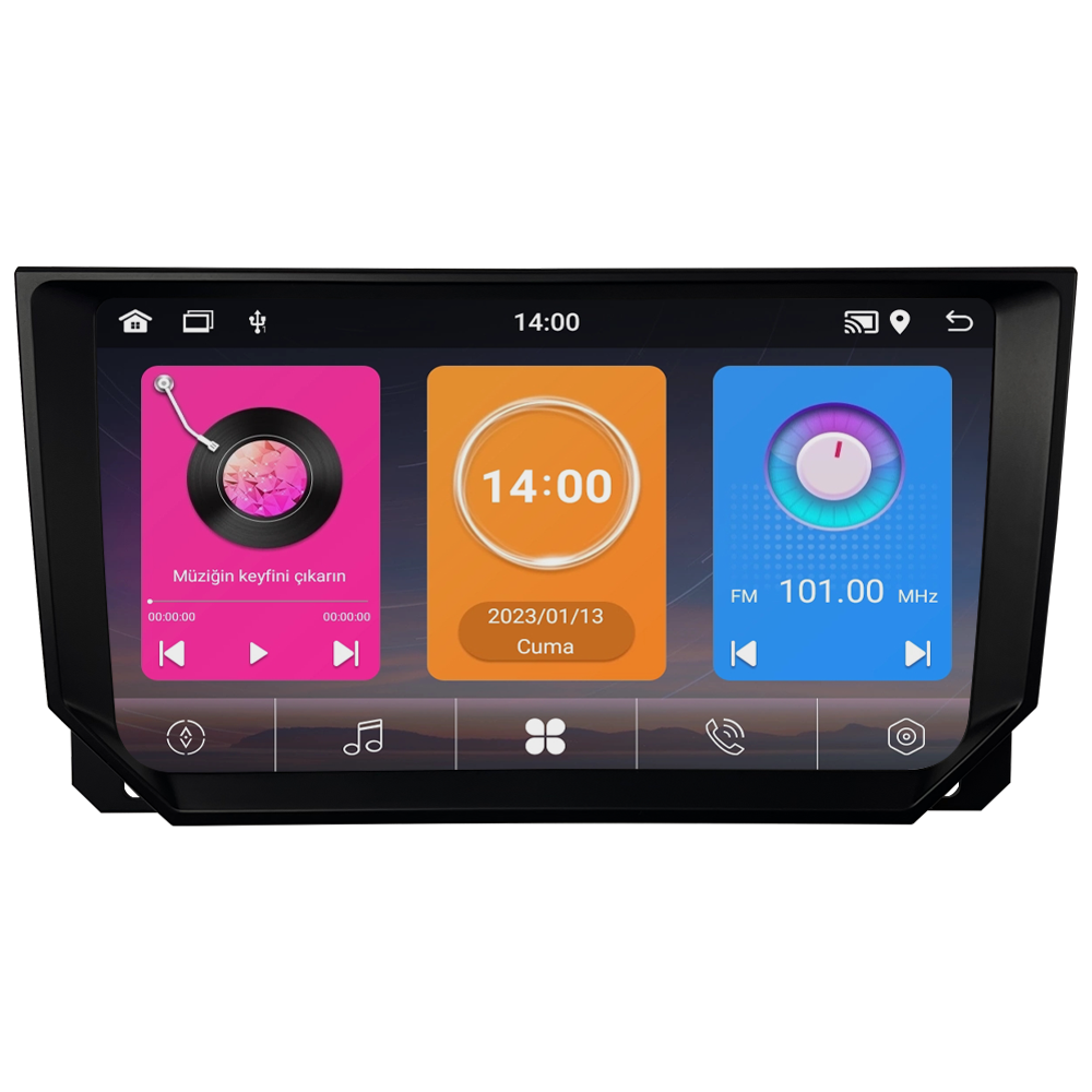 Seat Ibiza Android Multimedya Sistemi (2017-2020) CRV-4786XAA