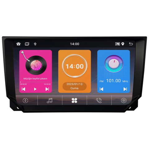 Seat Ibiza Android Multimedya Sistemi (2017-2020) CRV-4786XAA
