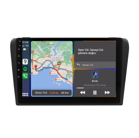 Mazda 3 Android Multimedya Sistemi (2004-2009) CRV-4590XR