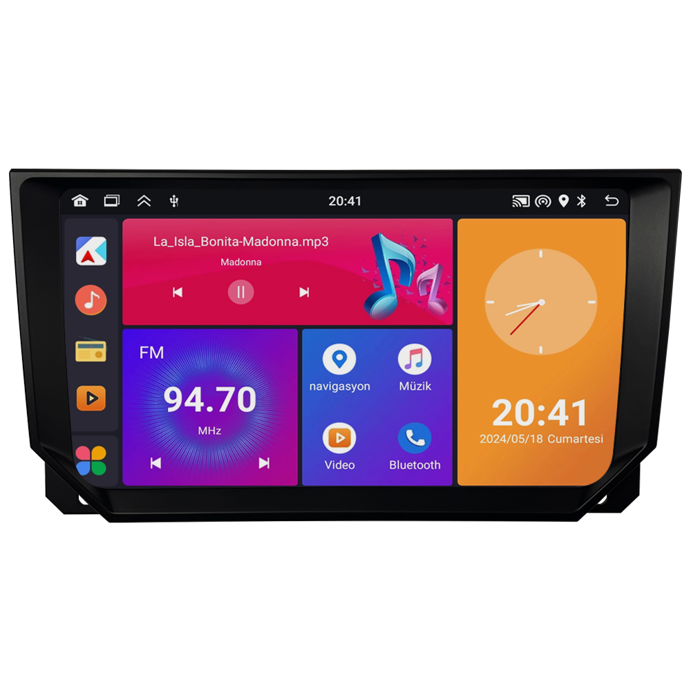 Seat Ibiza Android Multimedya Sistemi (2017-2020) CRV4786XP