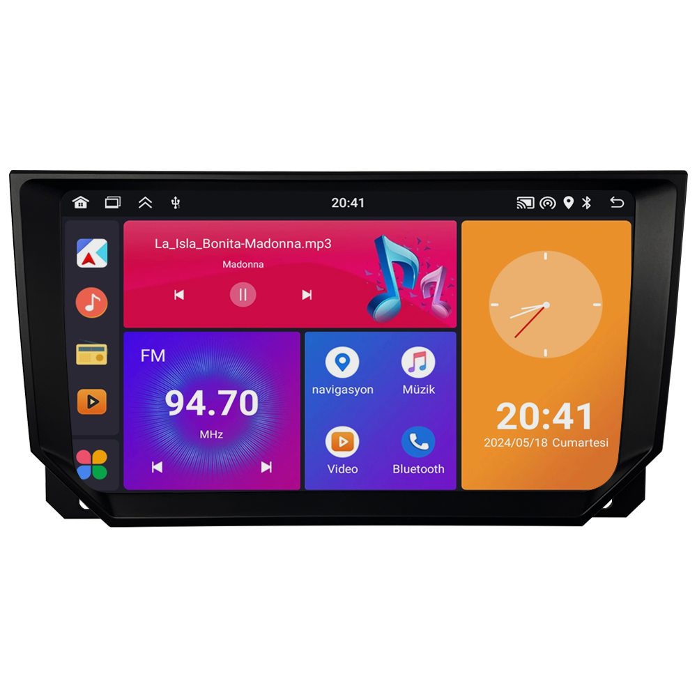 Seat Ibiza Android Multimedya Sistemi (2017-2020) CRV4786XP