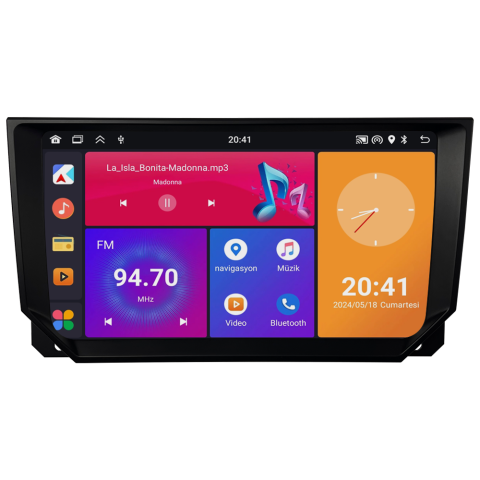 Seat Ibiza Android Multimedya Sistemi (2017-2020) CRV4786XP