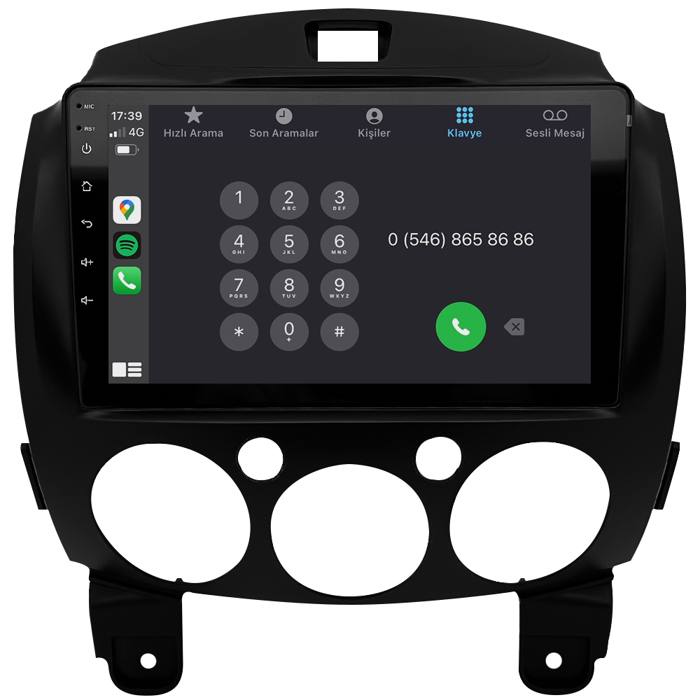 Mazda 2 Android Multimedya Sistemi (2008-2011) CRV-4594XR