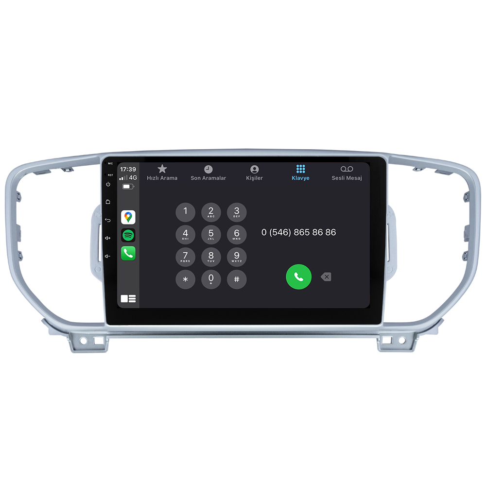 Kia Sportage Android Multimedya Sistemi (2016-2018)CRV-4316XAA