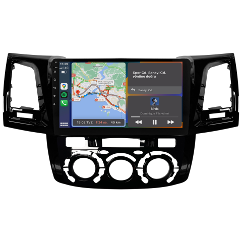 Toyota Hilux Android Multimedya Sistemi (2006-2014) CRV-4784X Manuel Klima