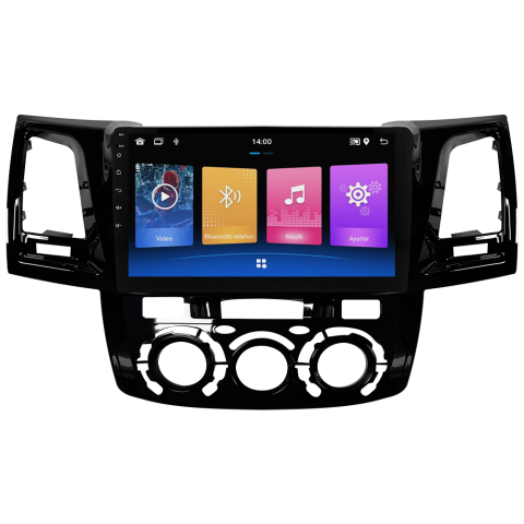 Toyota Hilux Android Multimedya Sistemi (2006-2014) CRV-4784X Manuel Klima