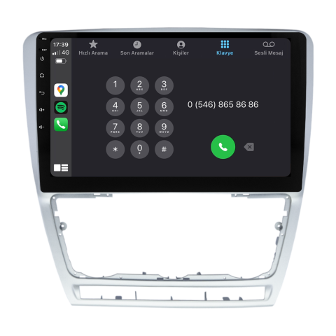 Skoda Octavia Android Multimedya Sistemi (2008-2012) CRV-4481XAA