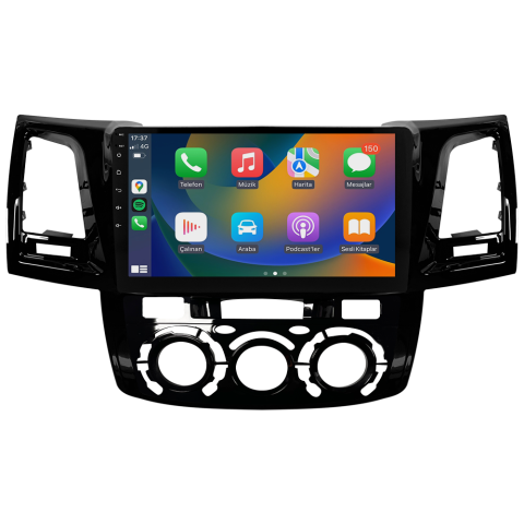 Toyota Hilux Android Multimedya Sistemi (2006-2014) CRV-4784XD Manuel Klima