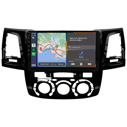 Toyota Hilux Android Multimedya Sistemi (2006-2014) CRV-4784XD Manuel Klima