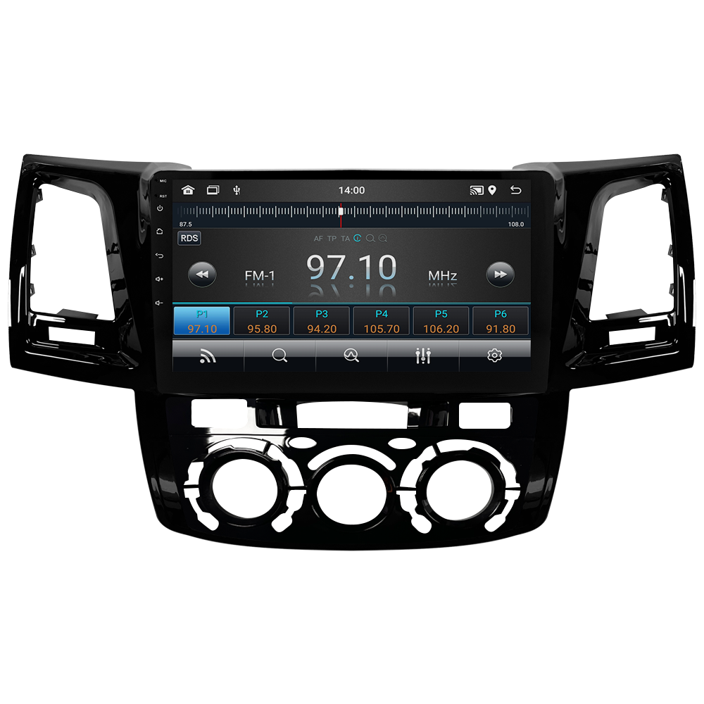 Toyota Hilux Android Multimedya Sistemi (2006-2014) CRV-4784XD Manuel Klima