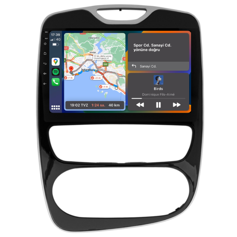 Renault Clio 4 Android Multimedya Sistemi (2017-2020)CRV-4452XAA