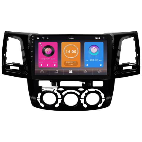 Toyota Hilux Android Multimedya Sistemi (2006-2014) CRV-4784XAA Manuel Klima