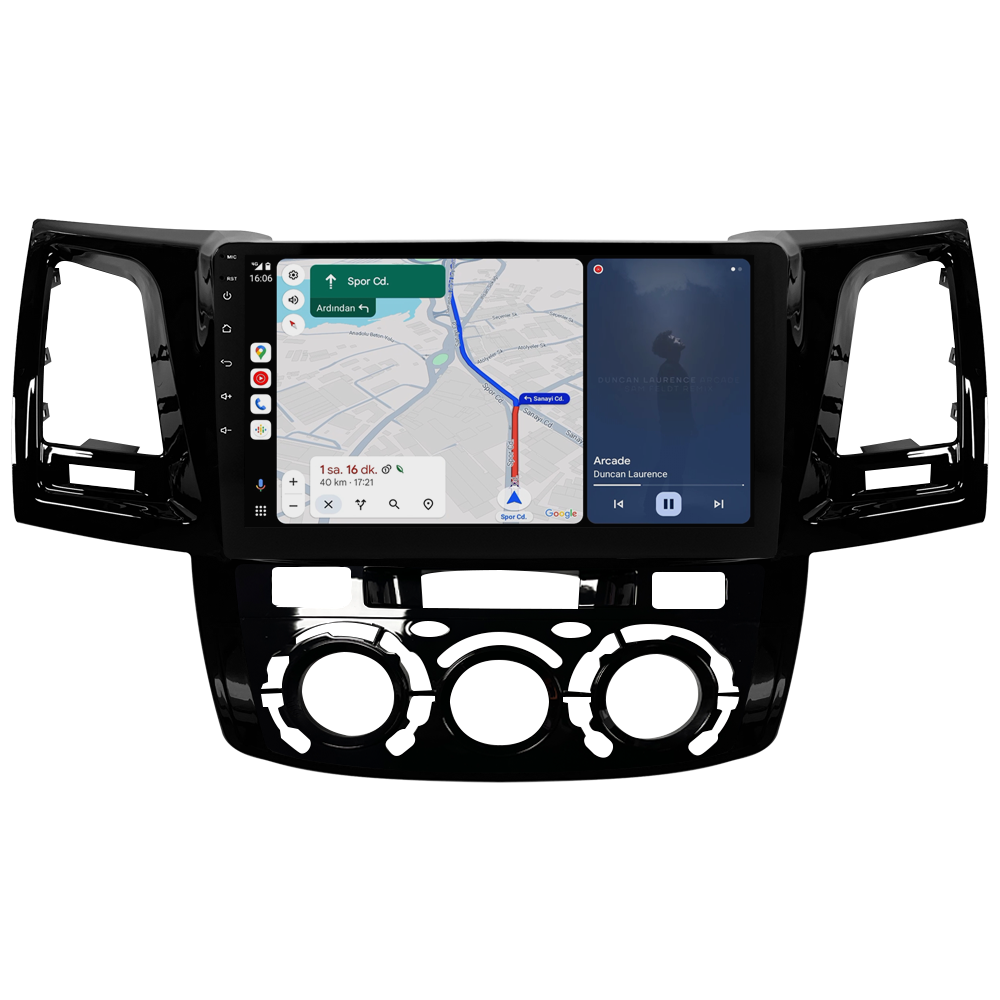Toyota Hilux Android Multimedya Sistemi (2006-2014) CRV4784XP Manuel Klima