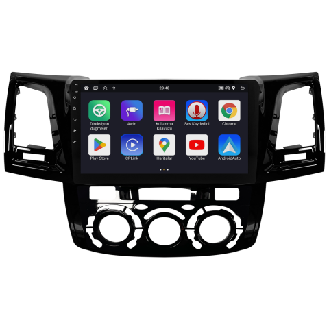 Toyota Hilux Android Multimedya Sistemi (2006-2014) CRV4784XP Manuel Klima
