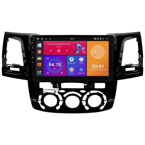 Toyota Hilux Android Multimedya Sistemi (2006-2014) CRV4784XP Manuel Klima