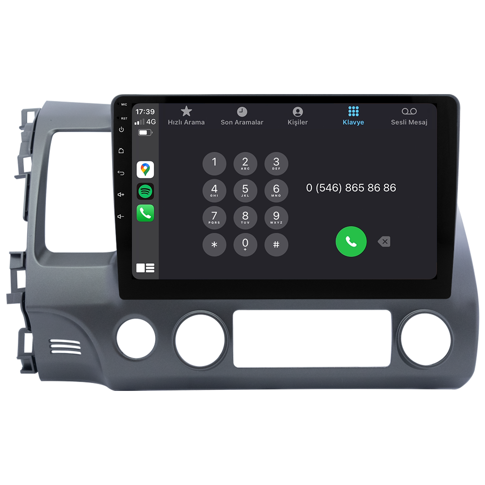 Honda Civic FD6 Android Multimedya Sistemi (2007-2012) CRV-4145XAA