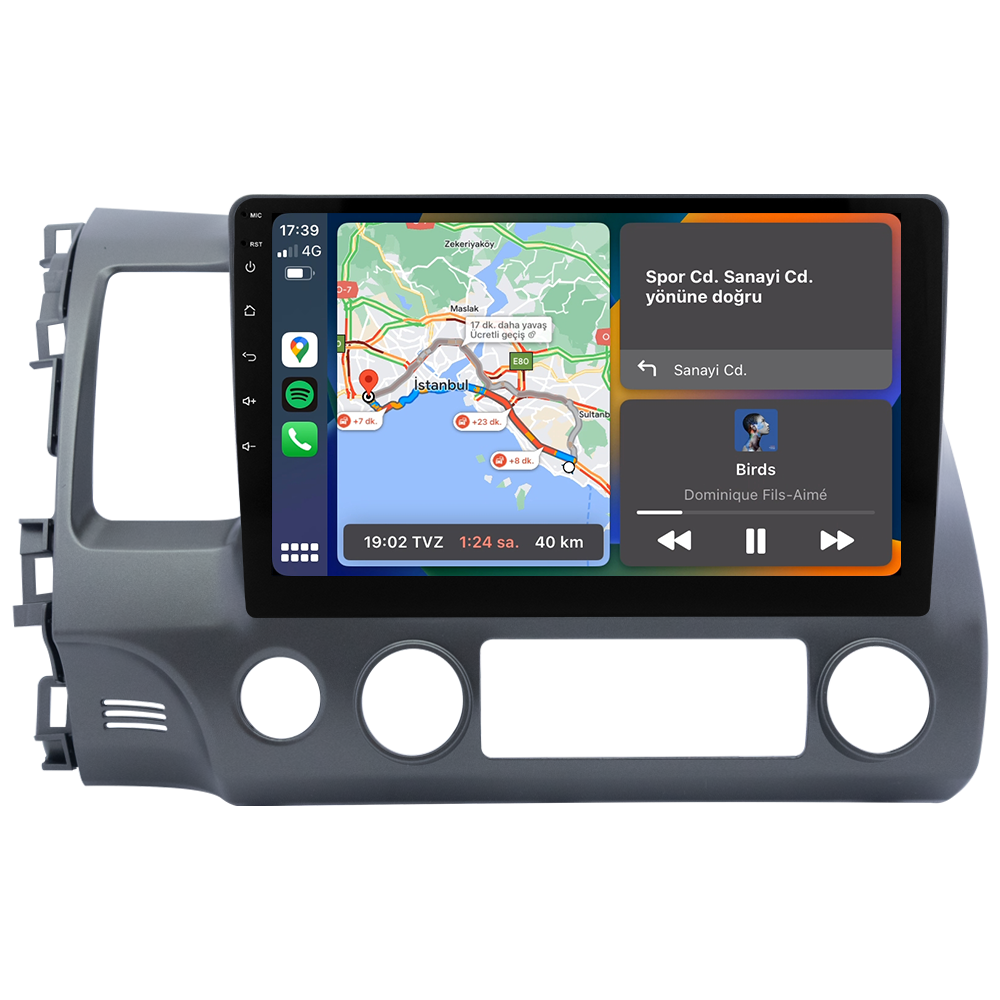 Honda Civic FD6 Android Multimedya Sistemi (2007-2012) CRV-4145XAA