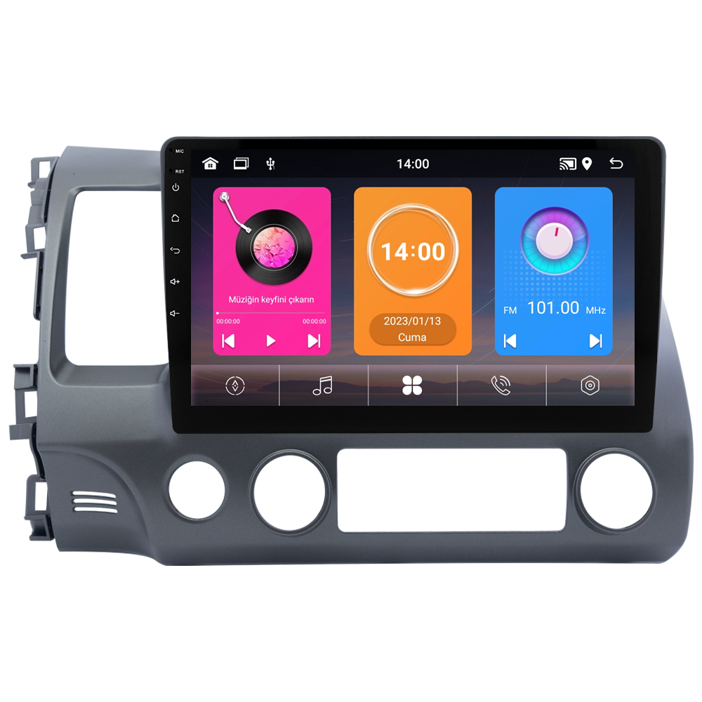 Honda Civic FD6 Android Multimedya Sistemi (2007-2012) CRV-4145XAA
