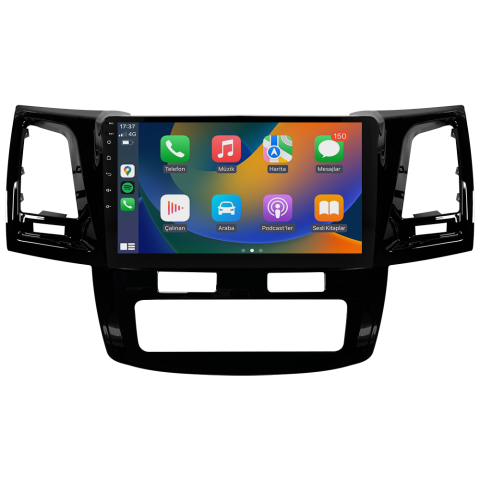 Toyota Hilux Android Multimedya Sistemi (2006-2014) CRV-4784X Dijital Klima