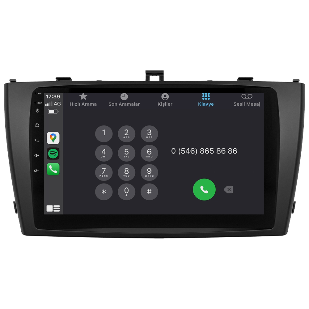 Toyota Avensis Android Multimedya Sistemi (2010-2014) CRV-4554XR