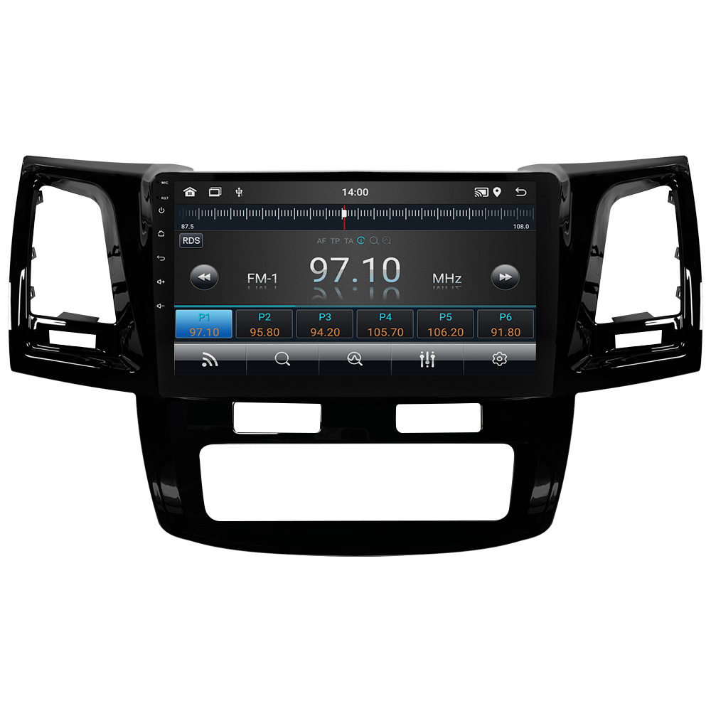 Toyota Hilux Android Multimedya Sistemi (2006-2014) CRV-4784X Dijital Klima