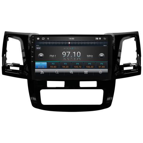 Toyota Hilux Android Multimedya Sistemi (2006-2014) CRV-4784X Dijital Klima