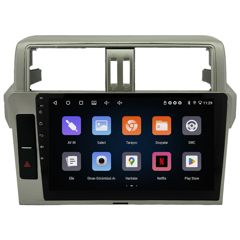 Toyota Prado Android Multimedya Sistemi (2014-2019) CRV-4555XR