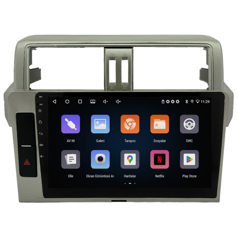Toyota Prado Android Multimedya Sistemi (2014-2019) CRV-4555XR