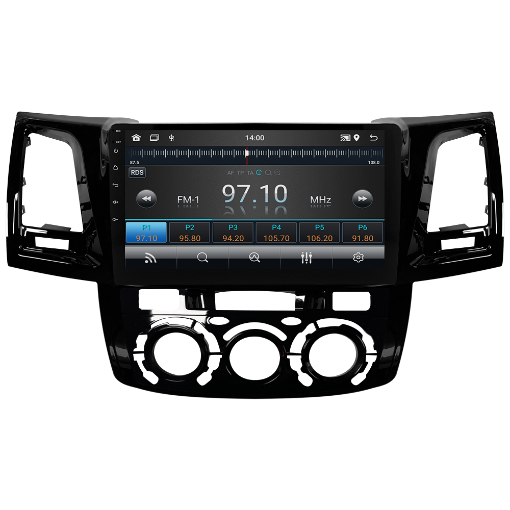 Toyota Hilux Android Multimedya Sistemi (2006-2014) CRV-4784XDA Dijital Klima