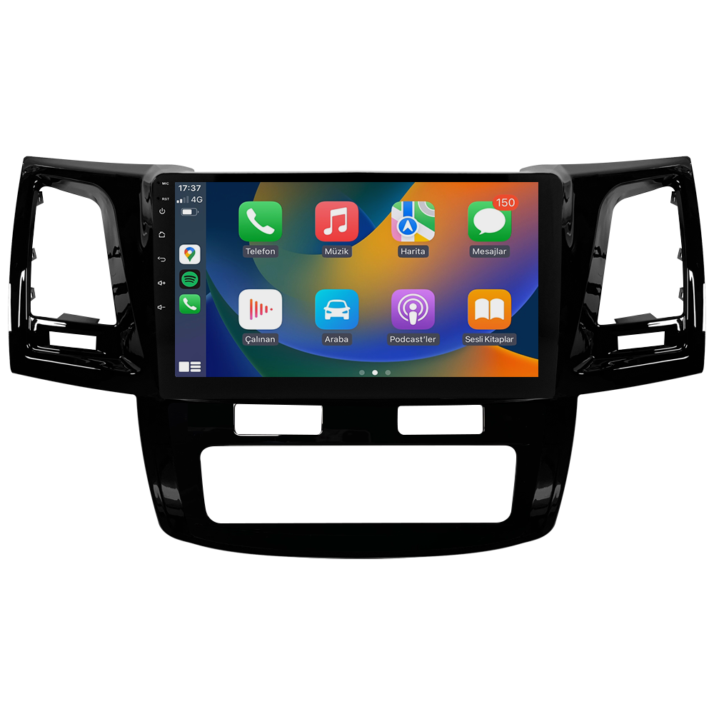 Toyota Hilux Android Multimedya Sistemi (2006-2014) CRV-4784XAA Dijital Klima