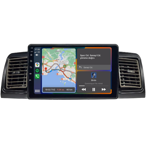 Toyota Corolla Android Multimedya Sistemi (2002-2006) CRV-4558XR