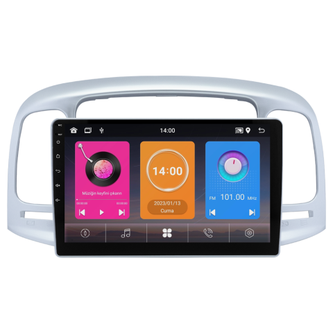 Hyundai Accent Era Android Multimedya Sistemi (2006-2012) CRV-4280XAA