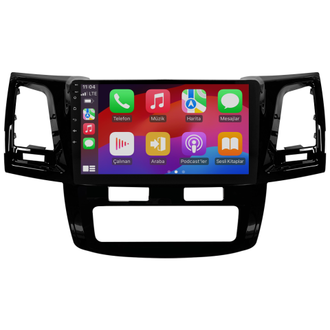 Toyota Hilux Android Multimedya Sistemi (2006-2014) CRV4784XP Dijital Klima