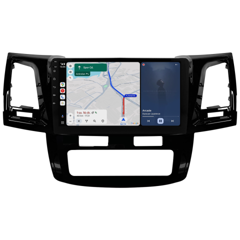 Toyota Hilux Android Multimedya Sistemi (2006-2014) CRV4784XP Dijital Klima