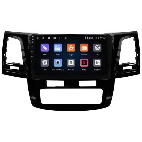 Toyota Hilux Android Multimedya Sistemi (2006-2014) CRV-4784XR Dijital Klima