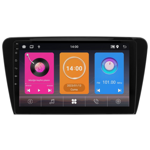 Skoda Octavia Android Multimedya Sistemi (2013-2017) CRV-4483XAA