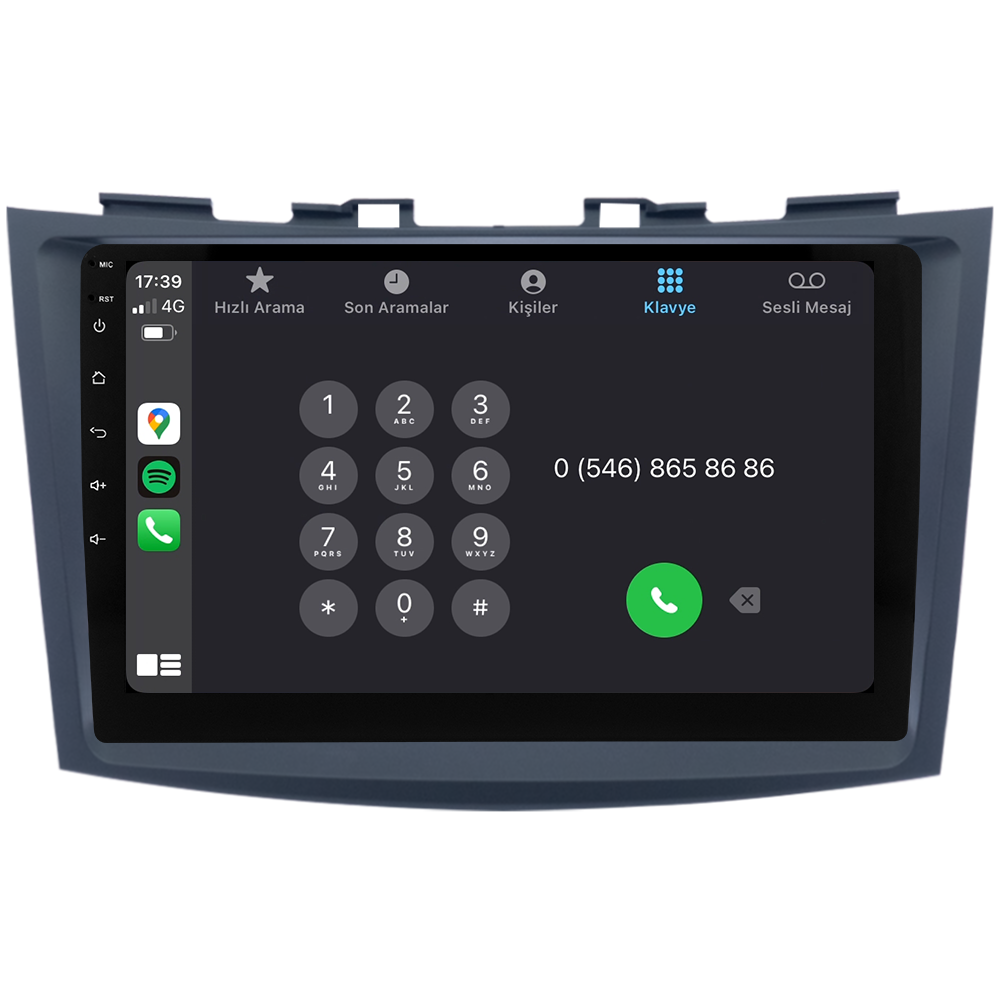 Suzuki Swift Android Multimedya Sistemi (2011-2016) CRV-4512XR